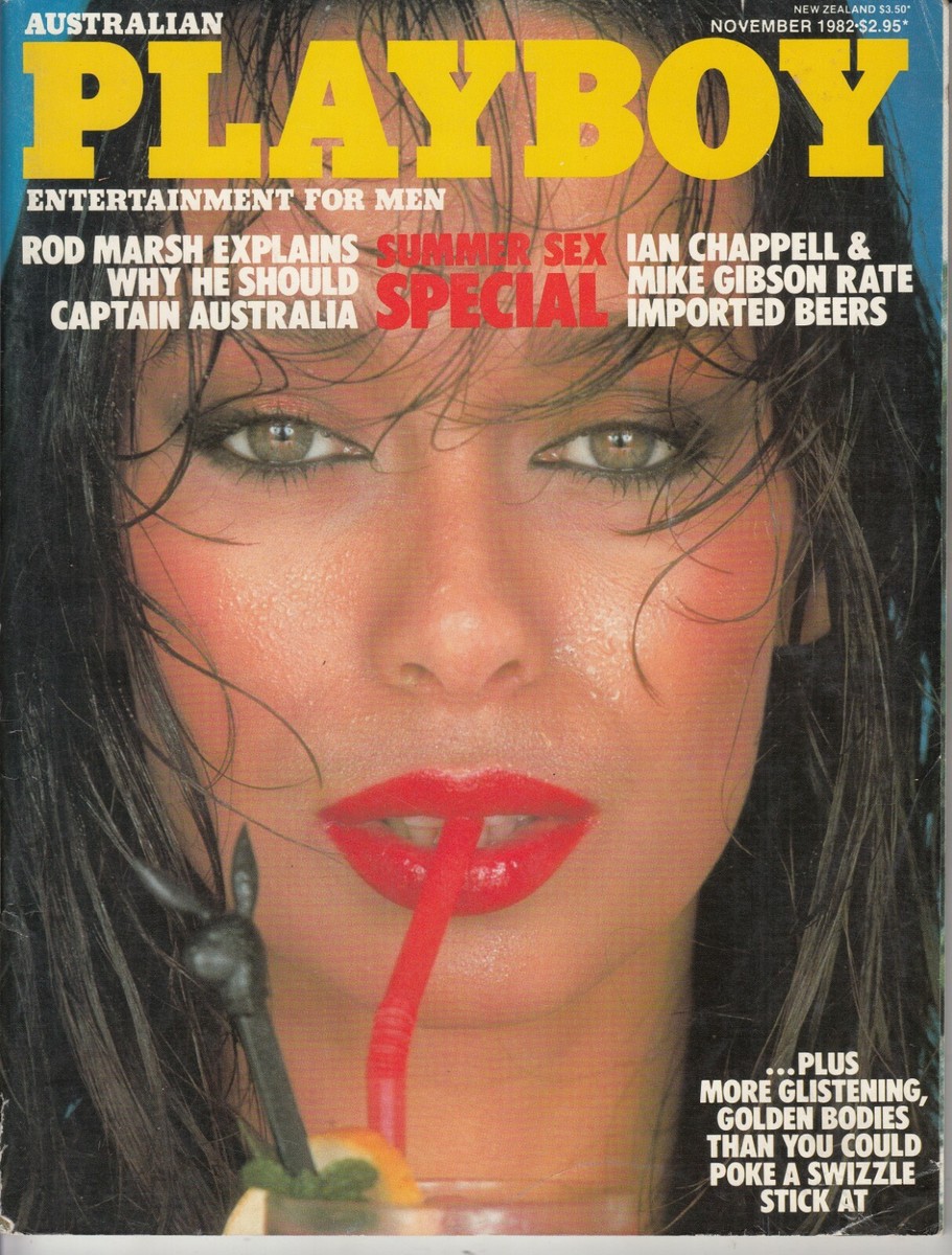 Rare-Australian Playboy-Nov 1982-Sophie Carre-Penny Wells-270