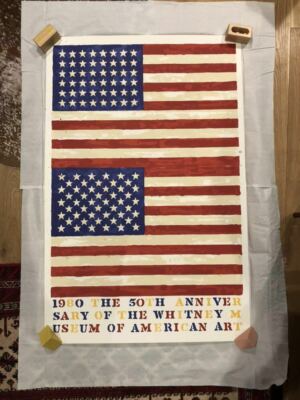 JASPER JOHNS The 50th Anniversary of the Whitney Museum of
