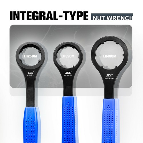 ER25+ER32+ER40 Nut Wrench Spanner for CNC Collet Nut ER25/32/40UM - Picture 2 of 11