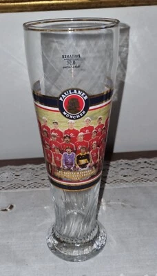 Altes Bierglas Bayern München 1985 Fußball Rarität Paulaner - Bild 1 von 4