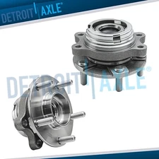 AWD Front Wheel Bearings Hubs for INFINITI FX35 FX45 FX50 G35 EX35 EX37 G25 G37