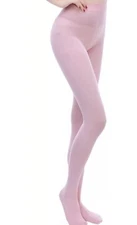 EVERSWE Women's 80 Den Soft Opaque Tights, Women's Tights PINK Size S/M NWT