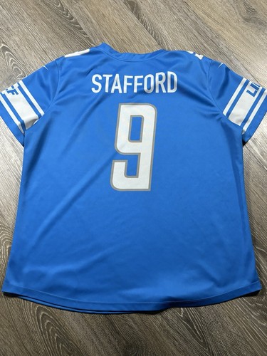Nike On Field Dri Fit Fußball Trikot Detroit Lions Stanford #9 Damen XL