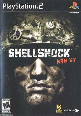 2004 SHELLSHOCK NAM 67 Xbox PlayStation Video Game - Promo PRINT AD 9 X  10.75