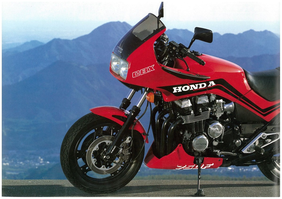 CBX プロタッチ 50パイ 4-2-1 CANDYLIFE HONDA Brochure CBX750F 1983 1984 1985 Sales Catalog REPRO | eBay