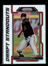 2021 Panini Prizm Draft Picks #DS-BB Brendan Beck Draft Standouts
