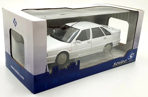 Coche clásico Renault 21 Turbo MKI Blanco (Escala 1/18) Solido, Die-cast, New - Imagen 17 de 18
