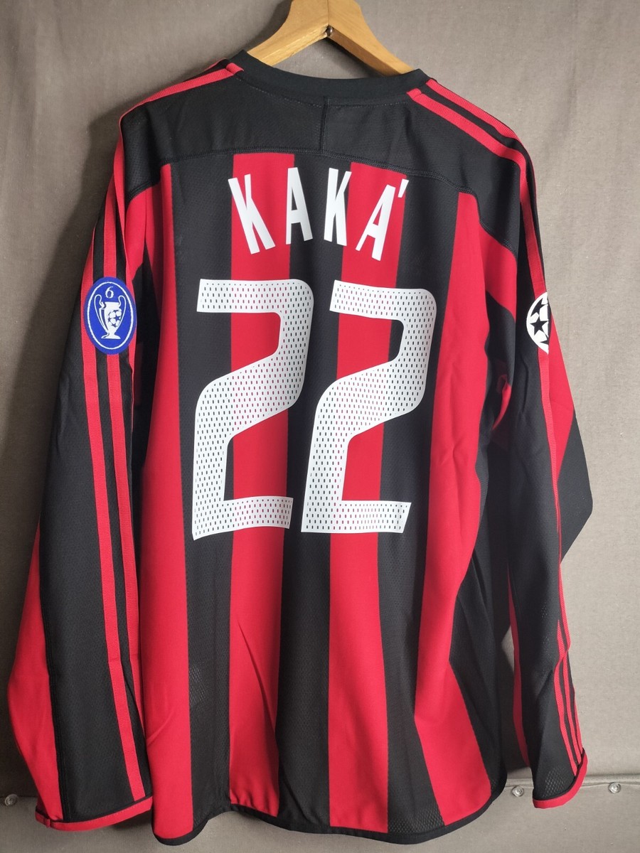 MINT Kaka 22 M 2003 04 AC MILAN Jersey L/S Maglia Shirt