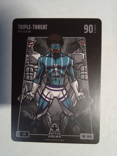 Bo Jackson Battle Arena ~ LaMelo Ball card #135 Triple-Threat Steel