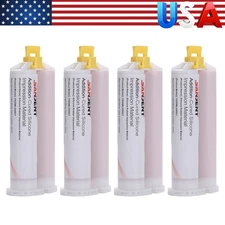 4 x Dental Impression Material Light Body Normal Set 50mL Cartridges