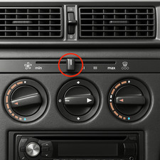 Knopf Heizung Gebläse Lüftung kompatibel mit W201 190E Mercedes