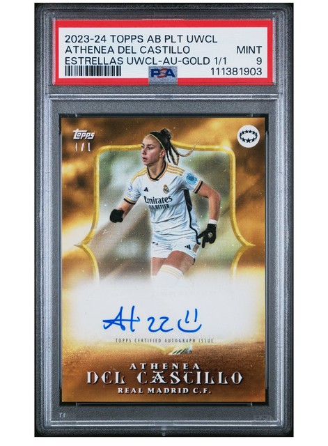 2023-24 Topps Athenea Del Castillo UWCL Auto 1/1