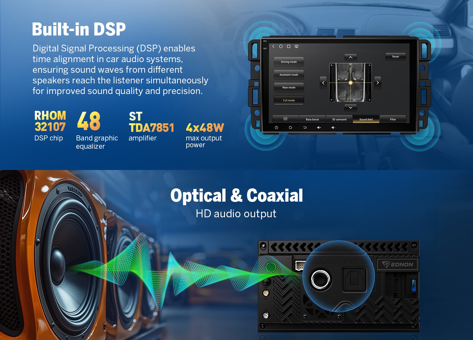 For GMC Chevy Buick 8Core Android 13 6+64G Car Radio Stereo 4G LTE CarPlay GMX6S