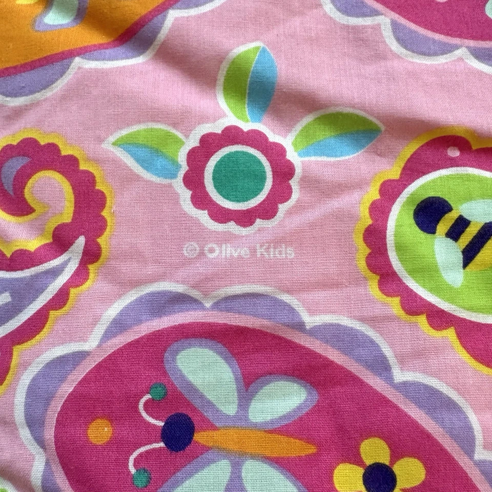 Saco de dormir Wildkin Kids rosa colorido cachemir con almohada siesta durante la noche 57 x 30 Foto 4 de 4