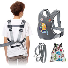 Safety Walking Harness for Big Kids 6-12, Anti-Elopement Vest Harness for Autism