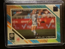 2023 Donruss Women’s World Cup Field Vision Blue #20 ATHENEA DEL CASTILLO /99
