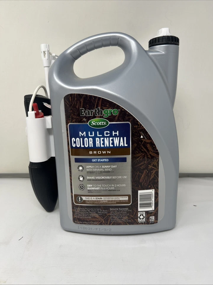 Scotts Earthgro Mulch Color Renewal Brown, 1 gal. - Image 3 of 4