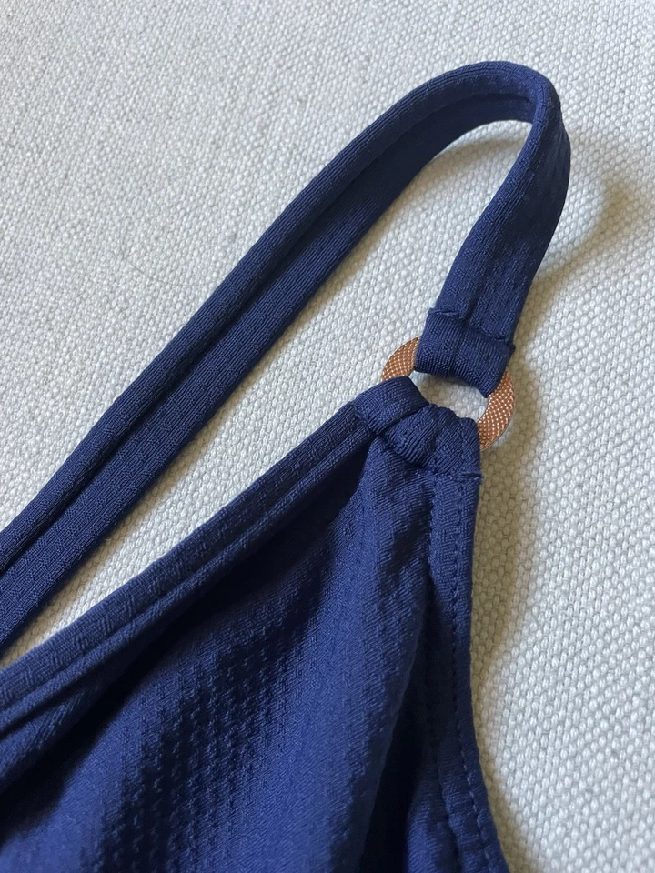 Triumph Badeanzug Pop-Art Flair 38D Dunkelblau NEU! - Bild 3 von 4