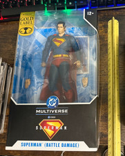 2025 McFarlane DC Multiverse - Superman Battle Damage - Movie Gold Label