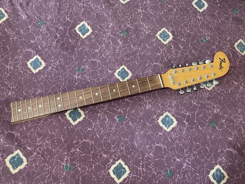 Rare Fender Villager 12-String Lefty Neck w/F Tuners Excellent