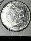 1889 MORGAN SILVER DOLLAR BRILLIANT UNCIRCULATED HIGH QUALITY MS++++