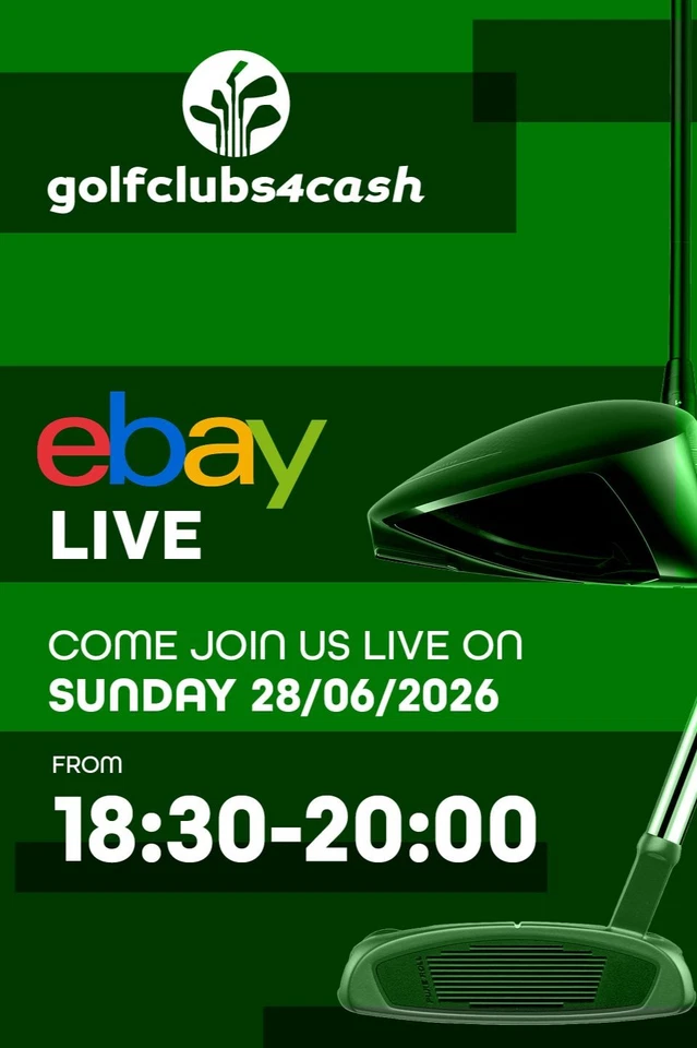 Golfclubs4cash Ebay Live! Europe's Largest Used Golf Selection. £1 Starts⛳