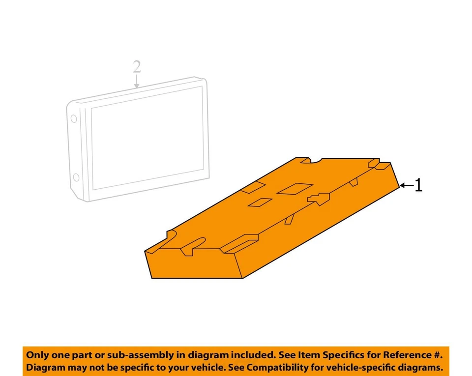 Chassis ECM Driver Assist Navigation Control Fits 18-20 INFINITI Q60 4306654 Foto 3 de 4