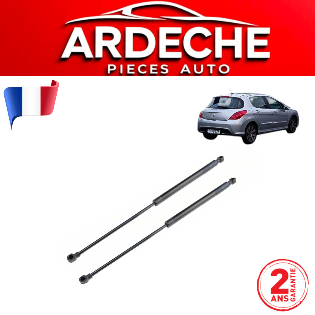 Vérins de coffre pour Peugeot 308 I coffre arrière de voiture de 2007 à 2016