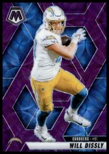 2025 Panini Mosaic #114 Will Dissly Purple Scope