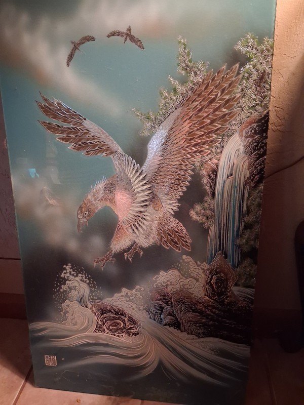 PAINTING ON GLASS