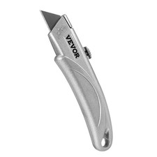 Convenient Retractable Box Cutter SK5 Blade No Tools Needed Replacement