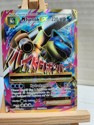 Pokemon MTurtok EX 102/108 Evolutions Karte