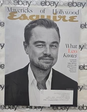 ESQUIRE MAGAZINE LEONARDO DICAPRIO SEPTEMBER 2025 New Has Mailing Label