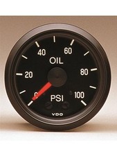 Vdo Cockpit Mechanical Oil Pressure Gauge 2 116 Dia Black Face 150030 Vdo Cockpit Mechanical Oil Pressure Gauge 2 116 Dia Black Face 150030