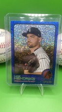 2022 Topps Heritage - Liam Hendriks #6 Chrome Blue Sparkle