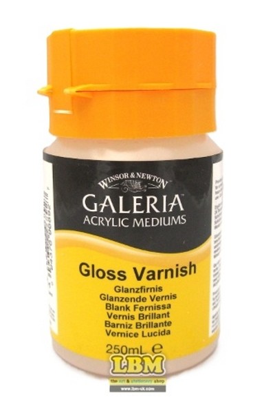 Winsor & Newton Galeria Acrylic Medium Gloss Varnish 250ml (3040801)