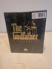 The Godfather Collection - 1997 VHS Tape Box Set With Watermarks NEW SEALED
