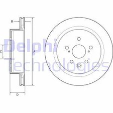 Disque de frein Lexus GS
