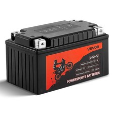Motorcycle Battery 12 Volt 4Ah LiFePO4 Lithium Pre-Charged Powersports Bat