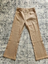 True Vintage 70s Levi's Sta Prest Flare Pants Size 32 X 31