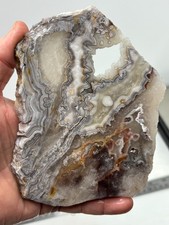 Large Mexican Laguna Crazy Lace Agate Slab Cabbing Collecting Combo Ship Avail