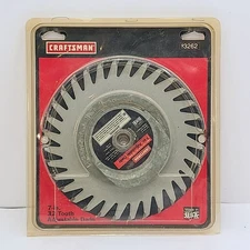 Sears Craftsman 9-3262 Carbide Tipped 7" Adjustable Dado Saw Blade 32 Tooth NEW
