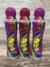 Bingo Daubers- Dab O Ink 3oz- Purple And Ruby Red - Set of 3 Daubers