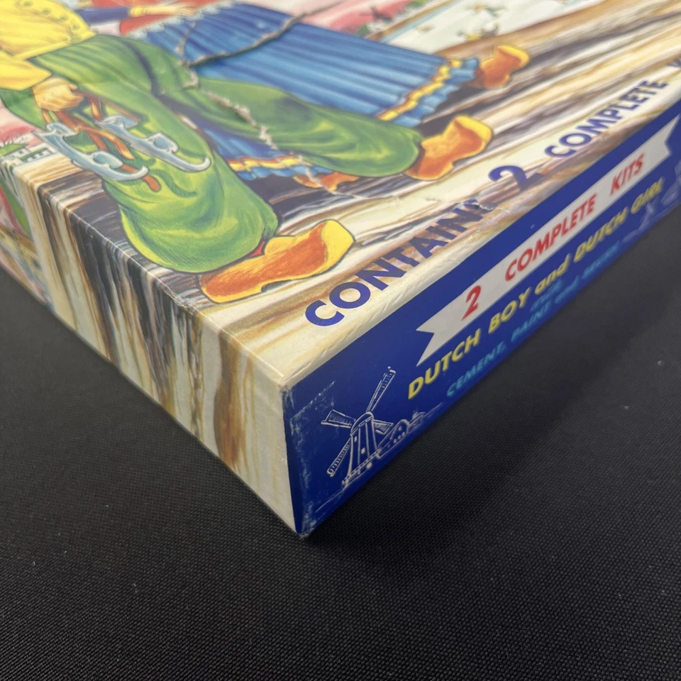 1957 Aurora Guys and Gals Dutch Boy and Dutch Girl Kit 209-2.49 RARE - Image 3 of 4