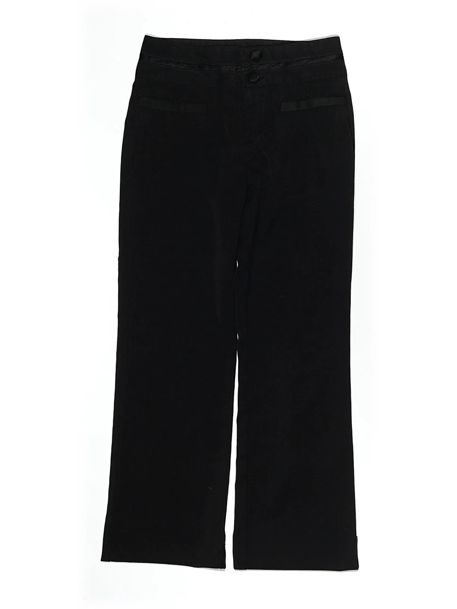 Pantalon Capri Fille George – Noir – Viscose – Taille 3-4 Ans