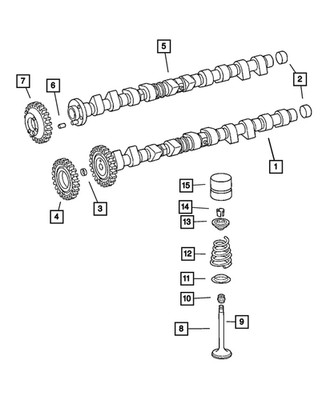 Genuine Mopar Valve Spring Retainer 5080055AA