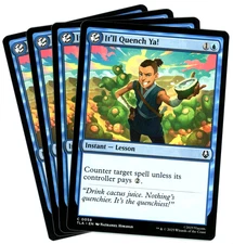 x4 It'll Quench Ya! - 0058 - Avatar: The Last Airbender TLA - MTG - NM/M