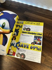 Dreamcast Magazine Sega Issue 2 November 1999 with disc Nice Copy!