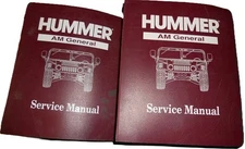1994 Hummer AM General Shop Service Repair Manual Set Volumes 1 and 2