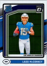 Ladd McConkey  2024 Panini Donruss Optic 266 NM